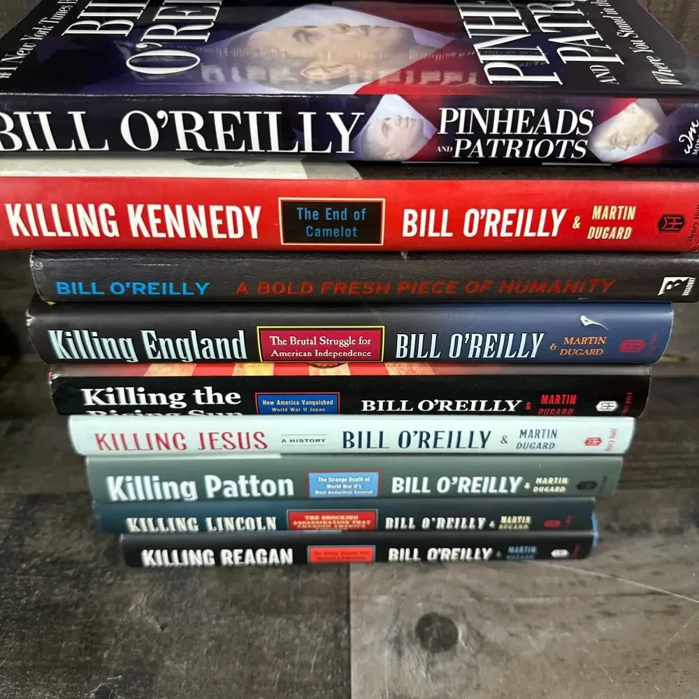 10 Bill O'Reilly‎ Book Lot 10 HC Books Edition The Killing Series